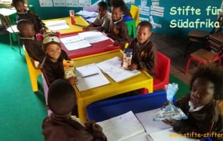 Stifte für Kinder in Südafrika