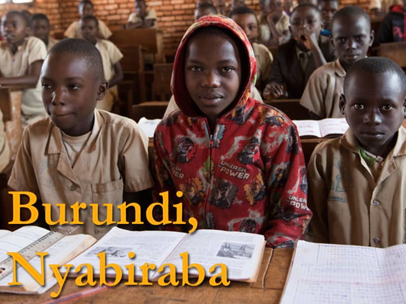 Stifte für Burundi